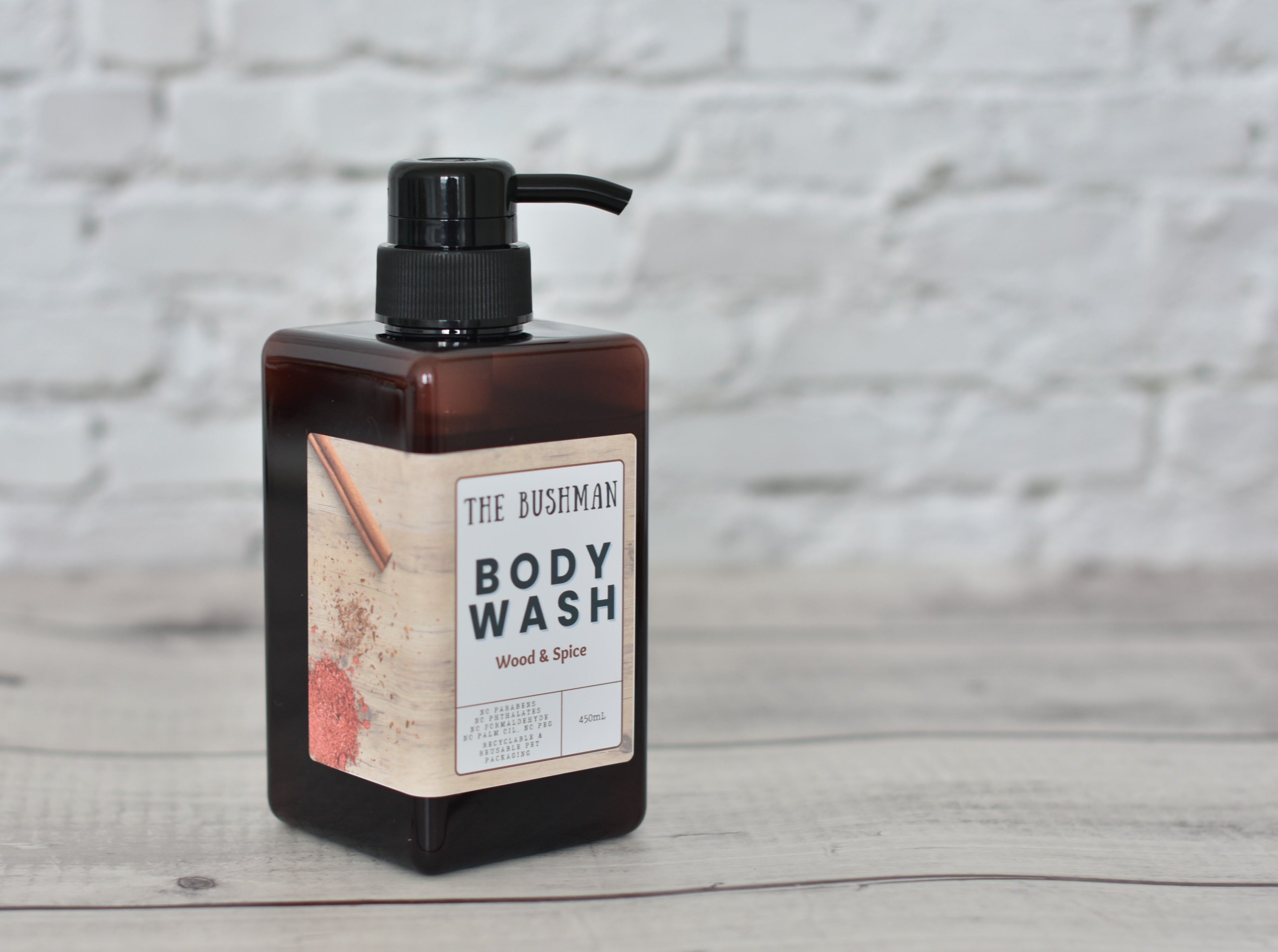 Bushman Wood & Spice Body Wash