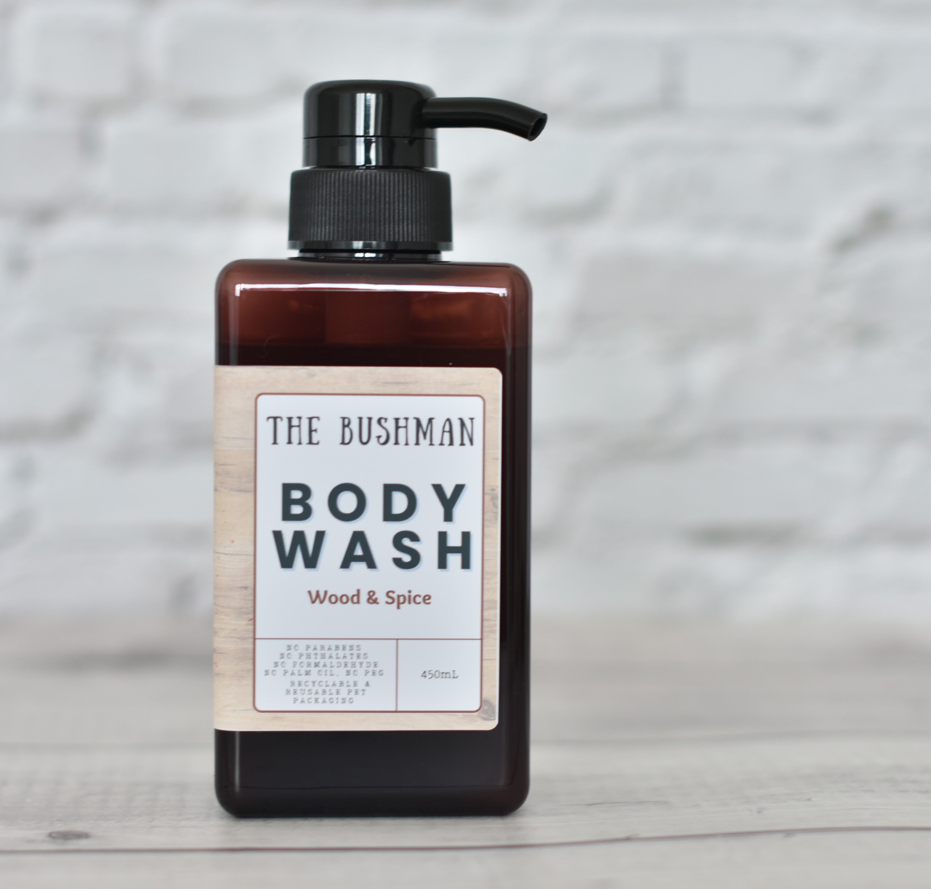 Bushman Wood & Spice Body Wash