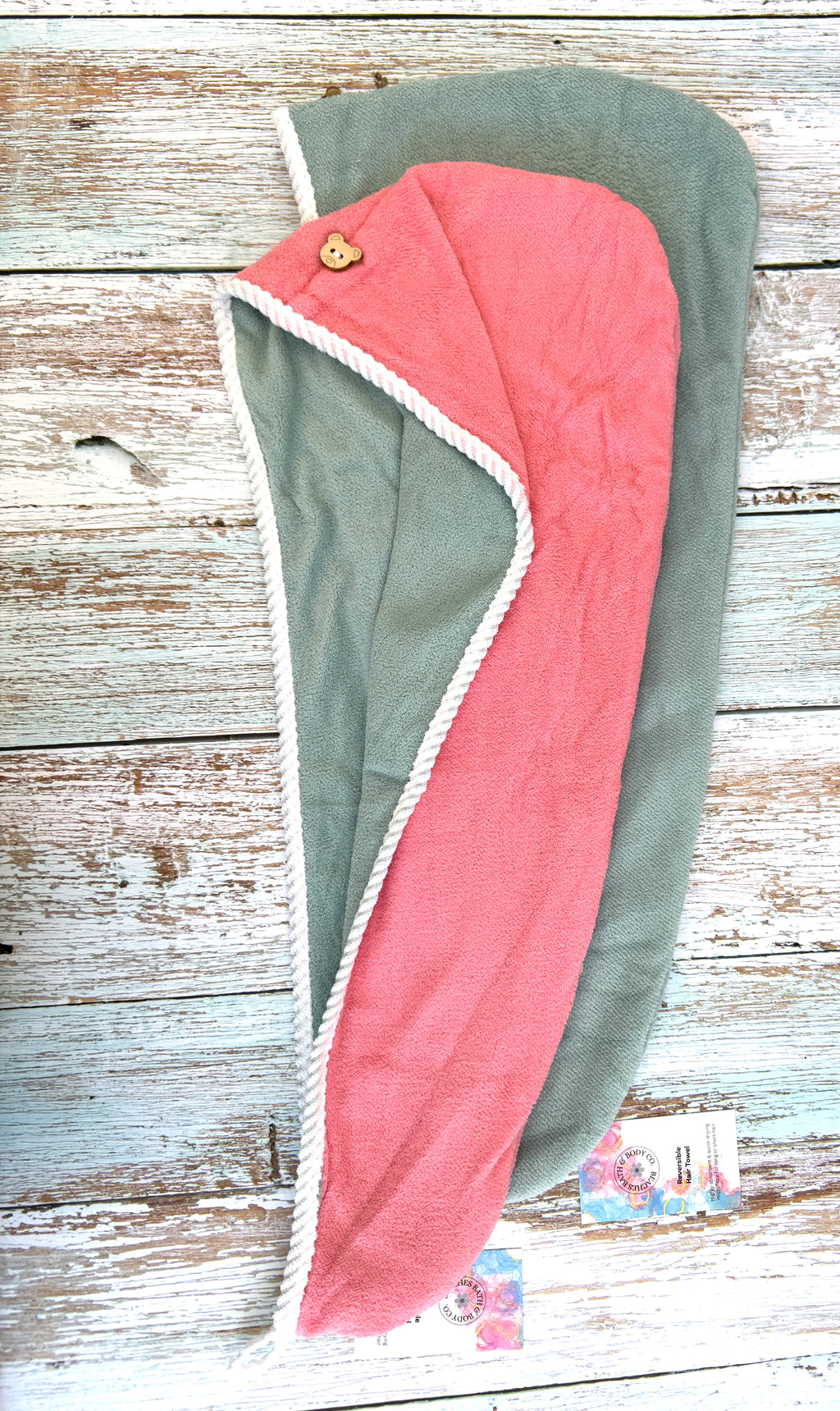 Reversible Hair Towel