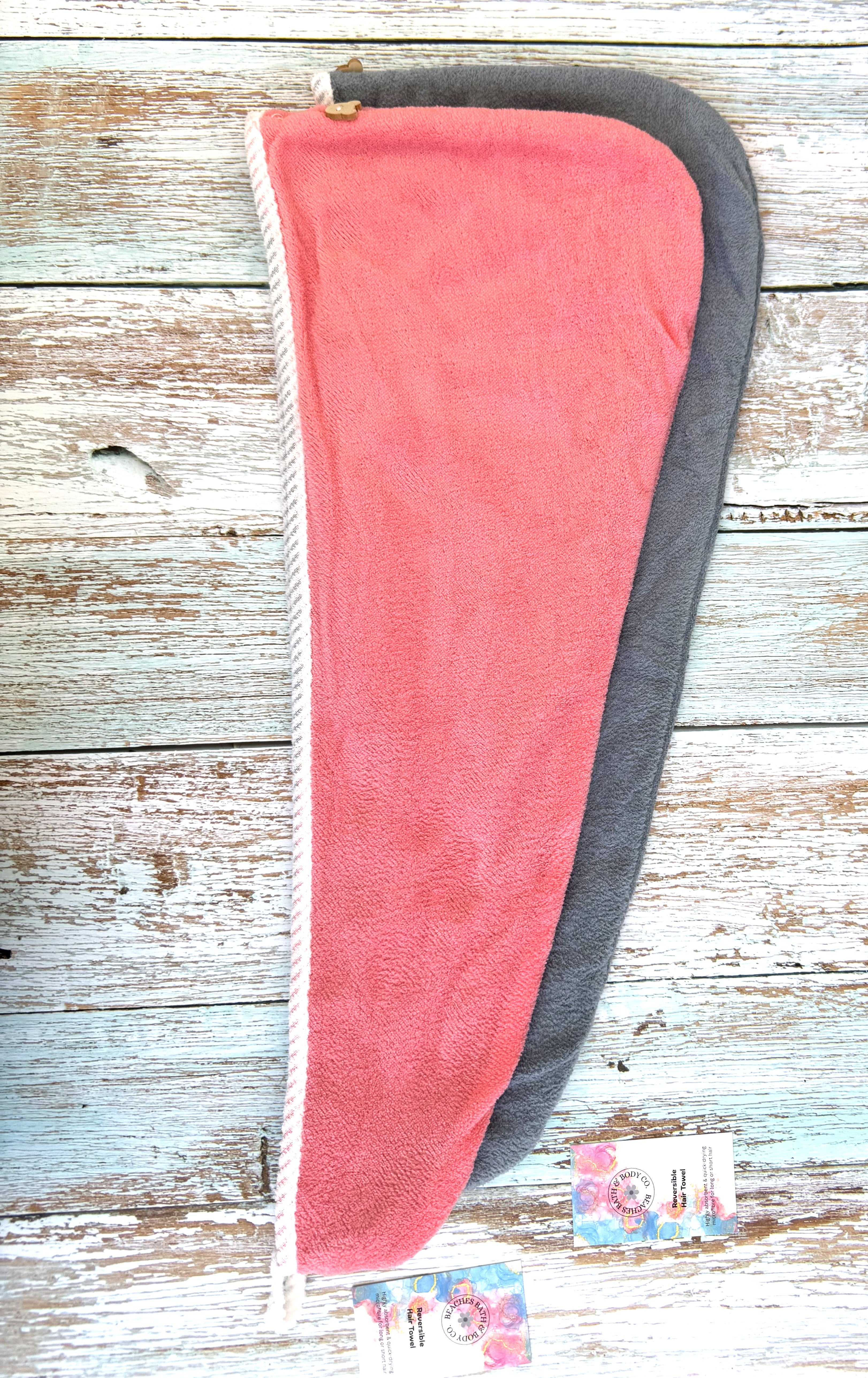 Reversible Hair Towel