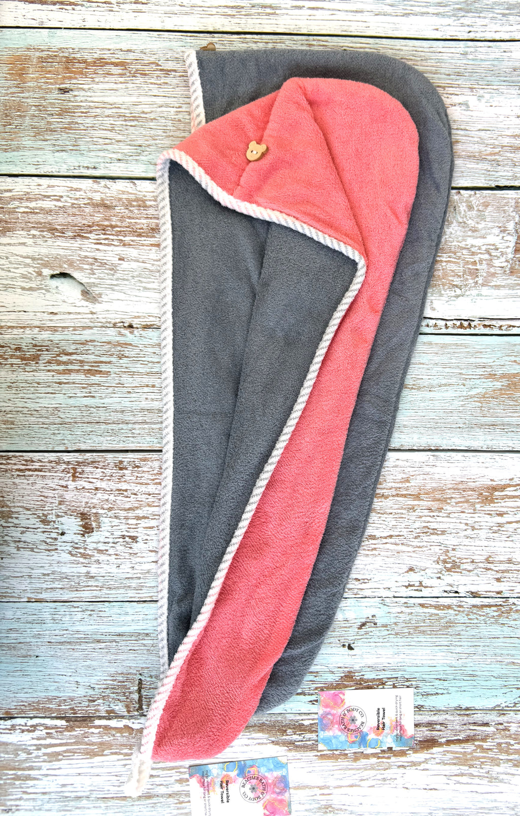 Reversible Hair Towel