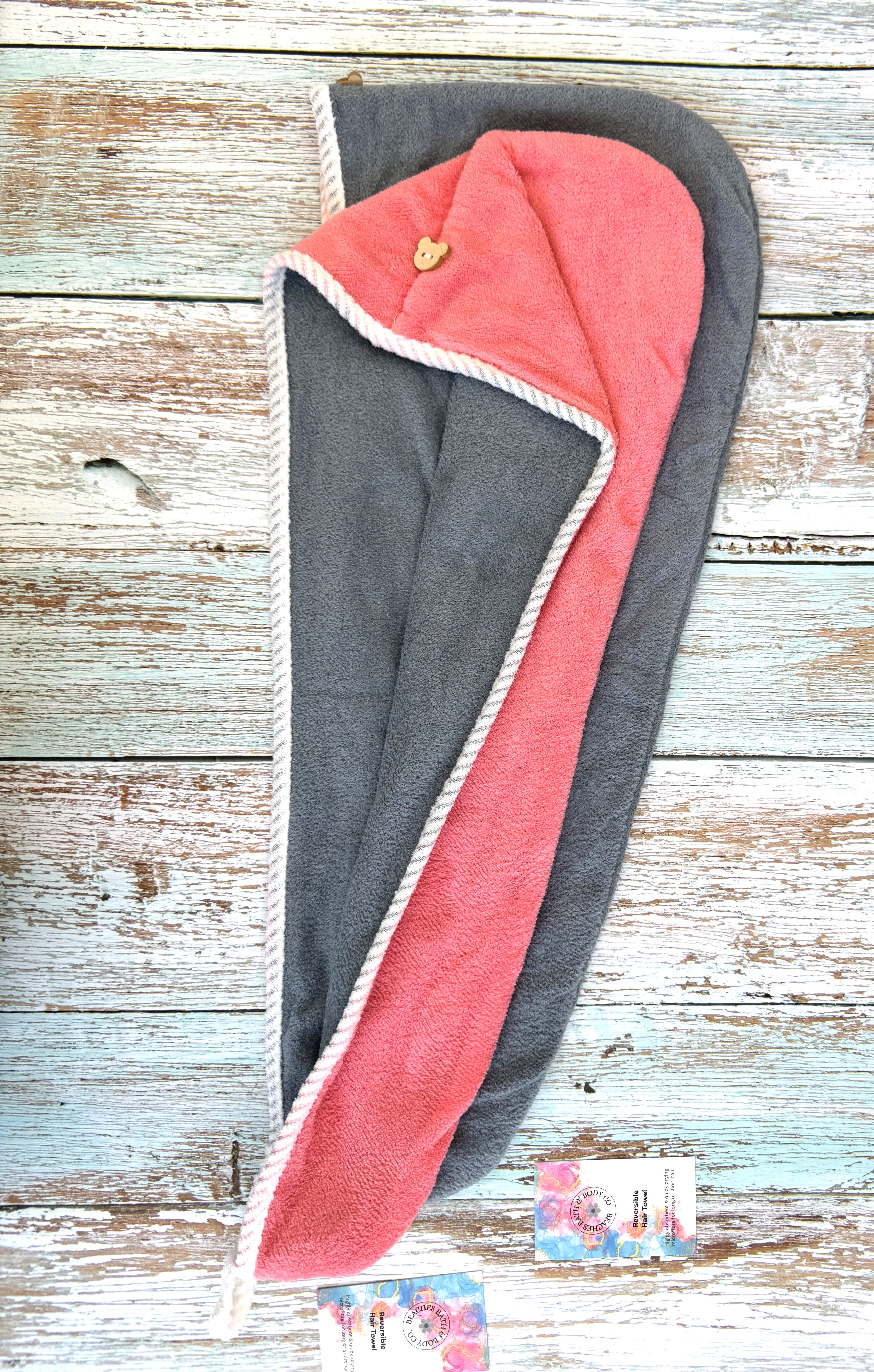Reversible Hair Towel