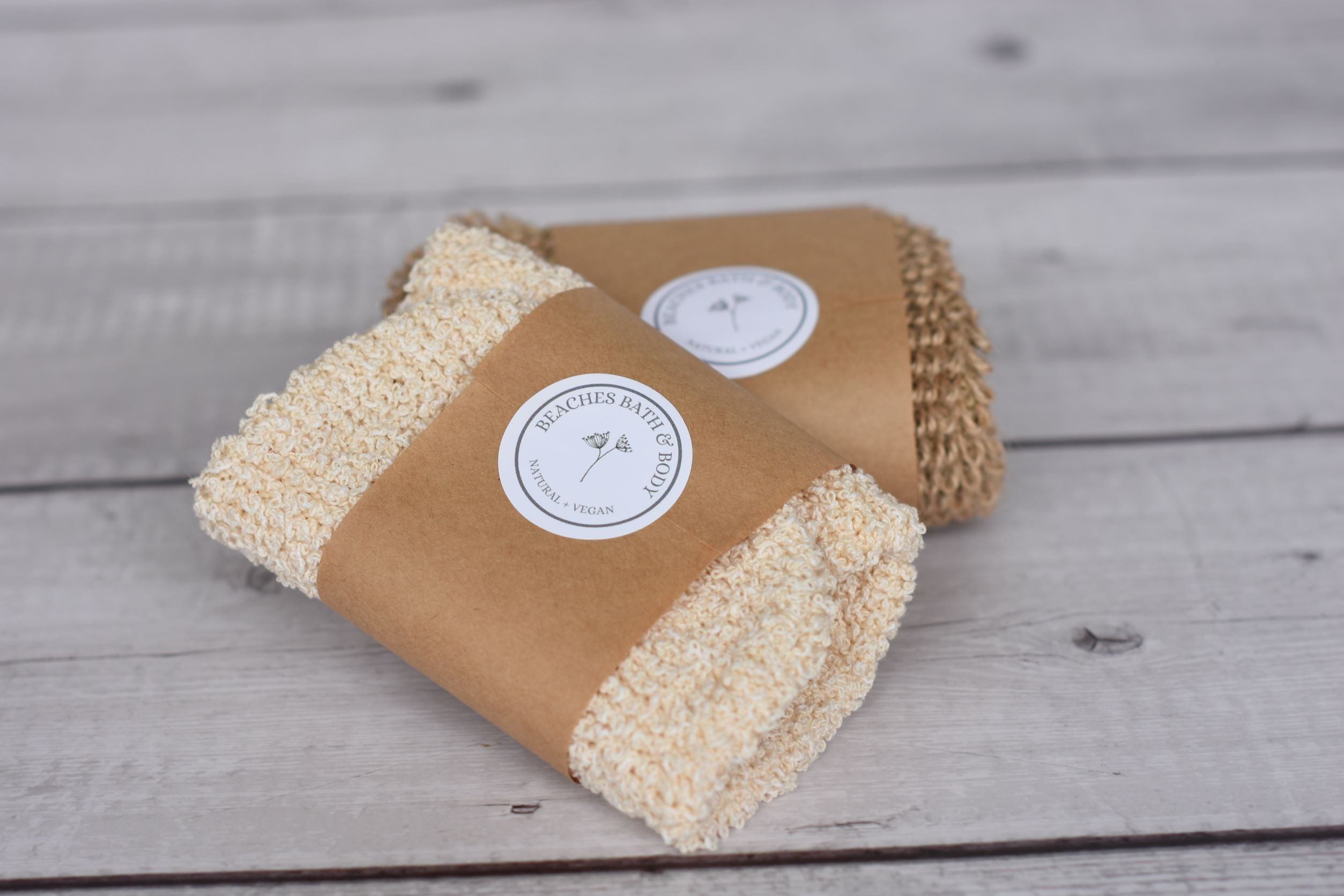 Organic Linen Exfoliating Glove