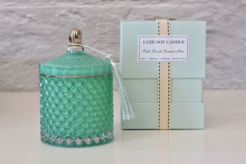 Gatsby Coconut Lime Soy Wax Candle
